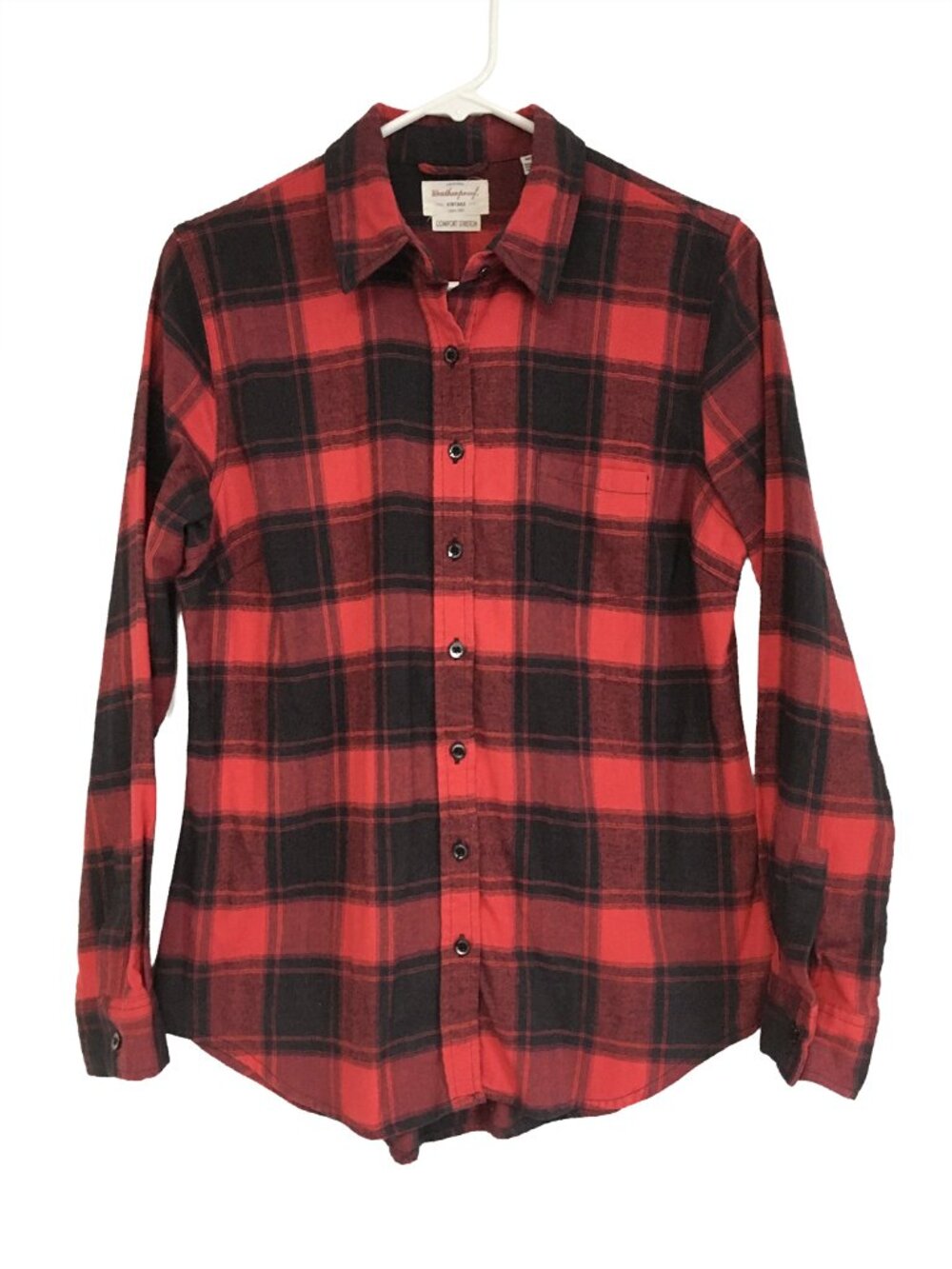 Weatherproof Women's Red Flannel Size M